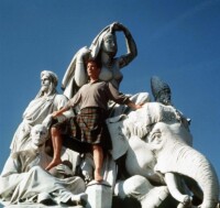 Photoshoot 1995 - On the Albert Memorial